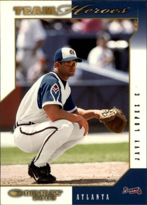 2003 Donruss Team Heroes Glossy #32 Javy Lopez - NM-MT - Image 1 of 2