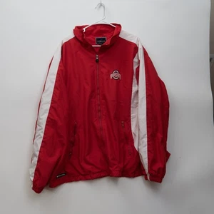 Vintage Ohio State University Holloway ZipUp Windbreaker Jacke Gr. XXL 2XL rot - Bild 1 von 4