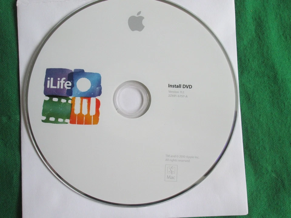 iLIFE 11 INSTALL DVD DISC - VERSION 11.1 2011 - APPLE MAC - Image 1 of 1
