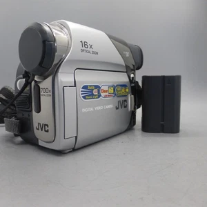 JVC GR-D225EK Handheld MiniDV Camcorder Silver Tested - Picture 1 of 10