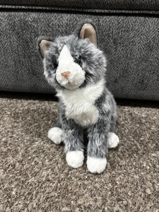 Douglas Cuddle Toy Plush Cloudy Gray Cat Kitten Stuffed Animal Rare HTF #288 - Picture 1 of 12