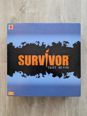 Survivor Trust No-one Board Gane 2001 By Mattel  Complete. Excellent Condition  - Image 1 of 4