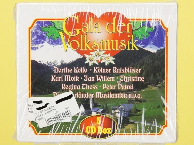 Gala der Volksmusik - 5CD Box – ungeöffnet - OVP - Bild 1 von 2