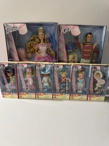 Barbie in the Nutcracker Set Sugarplum Princess, Prince Eric, and Kelly Dolls - Picture 1 of 10