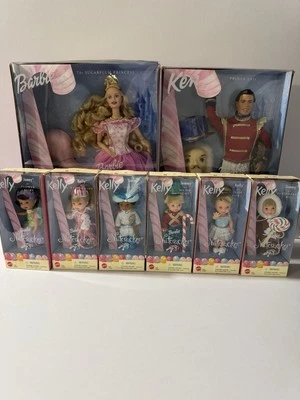 Barbie in the Nutcracker Set Sugarplum Princess, Prince Eric, and Kelly Dolls - Image 1 of 4