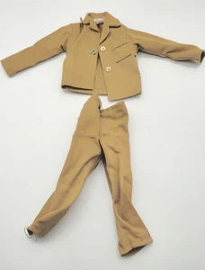 Vintage 1964 12" GI JOE Army Fatigues Shirt & Pants Green Made In Japan  - Picture 1 of 3