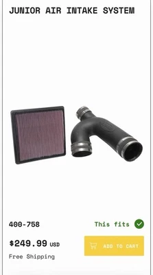 2020 F-150 Raptor Airaid Cold Air Intake 400-758 - Image 1 of 4