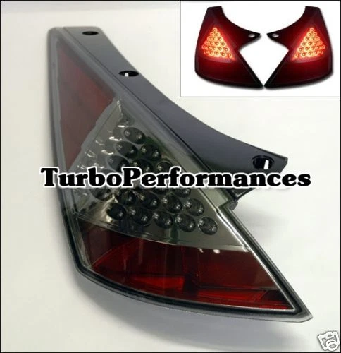 NISSAN 350 Z 350Z LEXUS FANALI FARI POSTERIORI FUME' + LED NUOVI  - Immagine 1 di 1