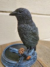 Scentsy The Raven Warmer Wrap Black Crow Halloween Decor Candle Holder Stand 