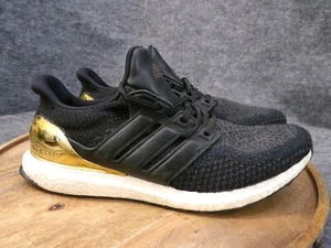 Adidas Men’s UltraBoost 2.0 Limited Gold Medal Black Running Shoes Size 10.5 US - Picture 1 of 13