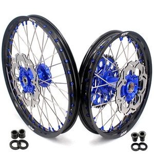 KKE 21/18'' Wheels Rims Fit Suzuki DRZ400S 2000-2024 DRZ400E 2000-2007 DRZ400 - Foto 1 di 12