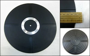 Unbranded Turntable Vinyl Rubber Platter Mat Heavy and Thick 200g (290 x 3 mm) - Picture 1 of 1