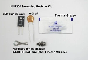 Ameritron AL811 AL811H 811R200 Kit de resistencia de inundación de entrada para AL811 tres tubos - Imagen 1 de 2