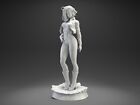 Android No.18 RobotGirl Unpainted Unassembled Resin 3D printed Model Figure NSFW