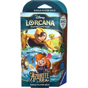 Disney Lorcana Azurite Sea Starter Deck Emerald and Sapphire englisch - Bild 1 von 2