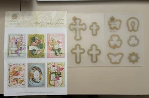 Anna Griffin FAITHFUL & Lucky Icons Religious St Patricks Cut & Emboss Folders - Picture 1 of 7