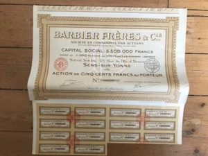 BARBIER FRERES & Cie (SENS 89) (C3) - Foto 1 di 1