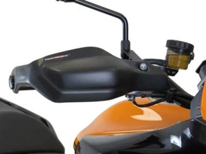 Kawasaki Versys 1000S  20-2023 Matt Black Handguard/Wind Deflectors Powerbronze - Picture 1 of 3