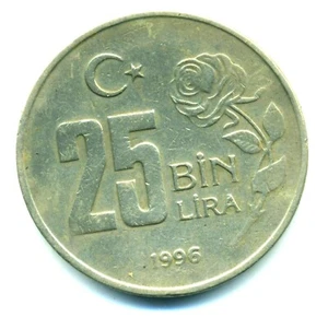 Turkey 25 000 bin lira 1986 Combined Shipping - Picture 1 of 3