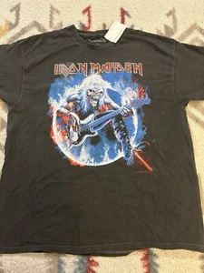 New With Tag Iron Maiden Size L 100% Cotton - Picture 1 of 5