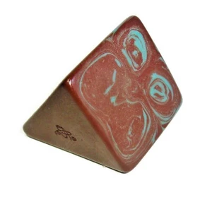 Sobral Carre Swirl braun & blau Künstler Made Statement Ring Größe 7,5 - Bild 1 von 9