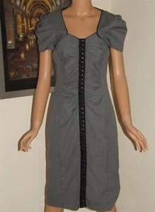 Julien MacDonald, Star Collection, Ladies fully lined, Grey dress, size 10 - Picture 1 of 3