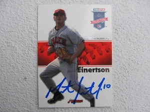 Astros Mitch Einertson Signed Autographed 2008 Tristar Salem Avalanche Mint - Picture 1 of 1