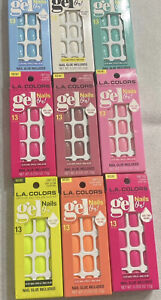 L.A. Colors Artificial Gel Nail Tips w/ glue included 117 pieces (9 boxes total)