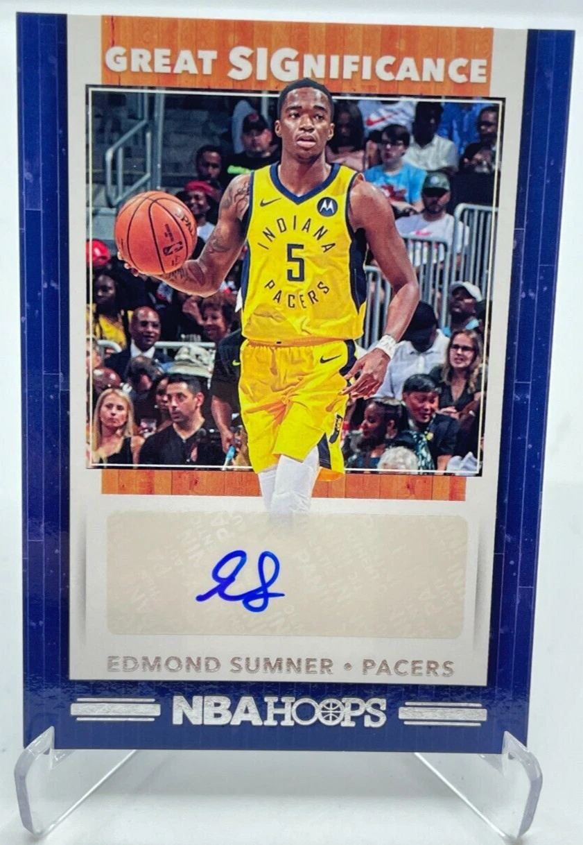 Edmond Sumner 2019-20 Panini Hoops Basketball Great Significance Auto GS-ESM