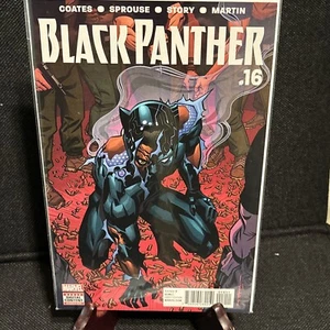 BLACK PANTHER #16 MARVEL comics 2018 (Ta-Nehisi Coates Sprouse) (box32) - Picture 1 of 5