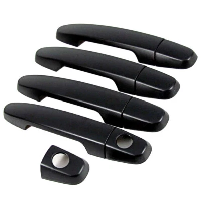 Exterior Door Handle Cover Trim Set Fit For Lexus GX470 SUV 2003 to 2009 - Imagem 1 de 4