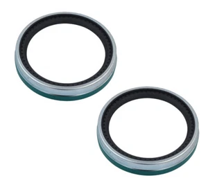 2PK Oil Wheel Seal p Work w/All TMC Recognized Hub Lubricants Replaces 370023A - Picture 1 of 4