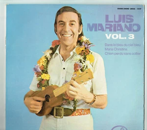 33 Tours Luis MARIANO Vinyl LP 12" Vol.3 IN THE BLEU DU CIEL BLUE - MFP 13137 - Bild 1 von 6