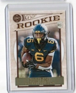 2020 Panini Legacy Football Rookie Card Kennedy McKoy West Virginia University - Picture 1 of 2