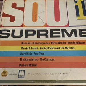 Soul Supreme Volume 1 Album 1969 Diana Ross, Stevie Wonder, Smokey Robinson - Picture 1 of 6