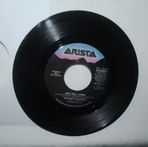 Whitney Houston, HOW WILL I KNOW, 45 rpm record, EX, Arista AS 1-9434-SA - Picture 1 of 2