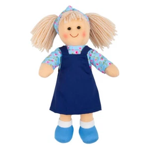 Hopscotch Soft Rag Doll IVY Dressed Girl Doll Medium 25cm - Bild 1 von 1