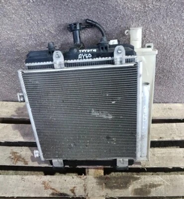 TOYOTA AYGO 2014-ON RADIATOR PACK COMPLETE 16360-0Q021-A/88450-YV020 - Image 1 of 4