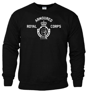 The Royal Armoured Corps Sweatshirt ,British Army,Germany,BAOR, Military,Tankie, - Picture 1 of 4