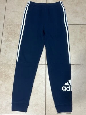 Pantalones Adidas Niños Jóvenes Core Badge 3 Rayas Joggers Azul Talla XL (18/20) AK5798 Foto 1 de 4