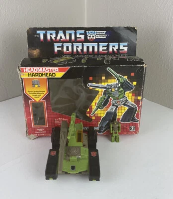 Transformers G1 Headmaster Hardhead Hasbro With Original Box Incomplete - Image 1 of 4