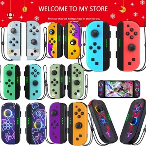 For Nintendo Switch Joy Con Controller Gamepad Wireless Pair Left & Right color - Picture 1 of 41