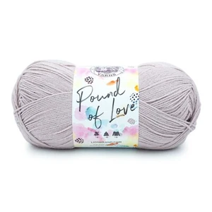(1 Skein) Lion Brand Yarn 550-141R Pound of Love Yarn, Quartz - Picture 1 of 5