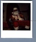 Found Color Polaroid O+4960 Santa Claus Sitting In Chair