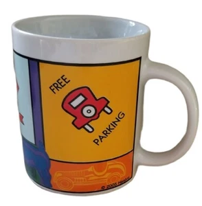 Taza Monopoly ~ Juego Sherwood Hasbro ~ Taza de té de café ~ 2005 - Imagen 1 de 5