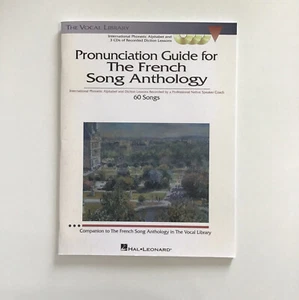 Hal Leonard Pronunciation Guide for The French Song Anthology Book w/ 3 CDs - Picture 1 of 4