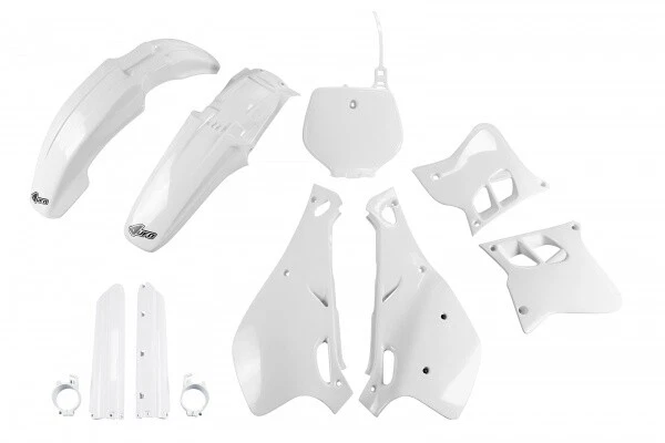Kit de carenado de plástico COMPLETO Yamaha YZ 125 - 250 1993 - 1995 blanco plástico OVNI Foto 1 de 1