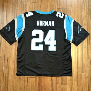 Carolina Panthers Josh Norman #24 Nike On Field Black Jersey Size 52 - Picture 1 of 17