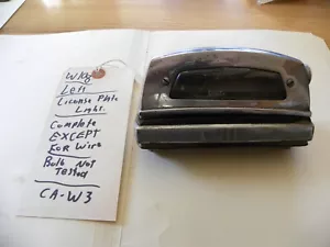 Mercedes Benz W108 W109 Adenauer W186 Left License Plate Light .........CA-W3 - Bild 1 von 10