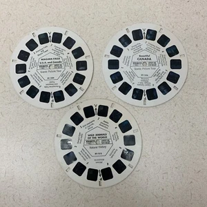 VINTAGE VIEW MASTER NIAGARA FALLS & CANADA RP-1006 RP-1004 Scenic Wild Animals - Picture 1 of 4